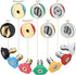 8 Pack 7 Angles Pressure Washer Pivoting Coupler Attachment Accessories Kit 1/4”Quick Connect 240 Degree Rotation,7 Power Washer Spray Nozzle Tips...