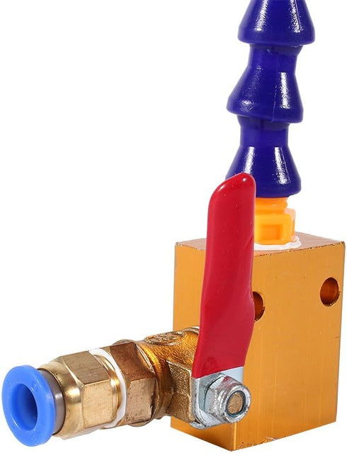 Bidirection Mist Coolant Lubrication Spray System for 8mm Air Pipe CNC Lathe Mill Drill Carving Machine...