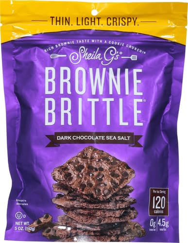 Sheila G's, Brownie Brittle Dark Chocolate, 5 oz...