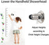 BOPai Vacuum Suction Cup Shower Head Holder, Adjustable 20 Degrees from The Wall, Brushed Nickel...