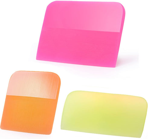 NEWISHTOOL PPF Squeegee for Vinyl, Soft Rubber Scraper PPF Tools, 3IN1 Small Squeegee for Paint Protection Film Installing, Vinyl Wrap Window Tint...