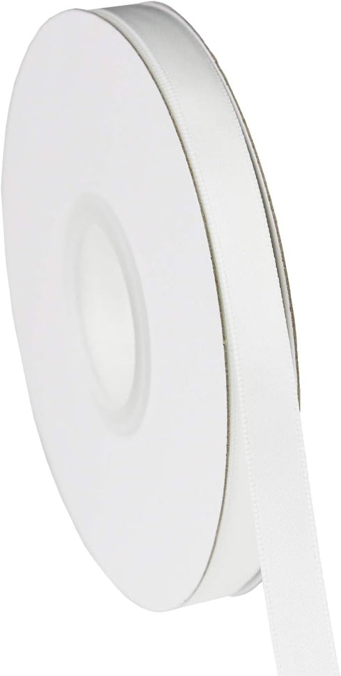 ITIsparkle 3/8" Inch Double Faced Satin Ribbon 50 Yards-Roll Set for Gift Wrapping Scrap Books Party Favor Hair Braids Baby Shower Decoration Flor...