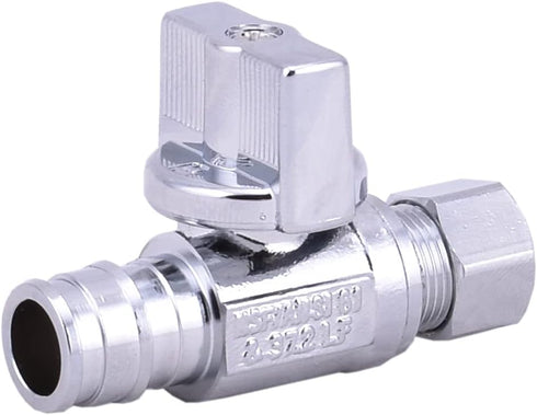 LD Valve-1/4 Turn Cold Expansion Pex A Ball Valve, 1/2-in Propex x 1/2-in Propex Brass Pex Shut Off Valve F1960 PEX-A Pipe (2-Pack)...