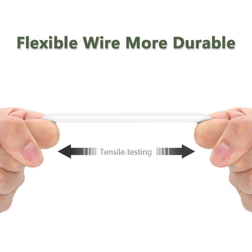 6ft USB-C to USB-A Fast Charger Cable for iPad Pro, Galaxy, MacBook Air, Nintendo Switch, Pixel, LG, Sony, OnePlus...