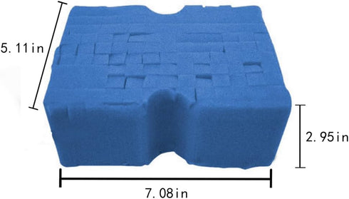 Big Blue Sponge - Large Car Wash Sponge, Professional Car Detailing Sponge, Great for Use with Rinseless Car Wash and Traditional Car Wash Soap ?D...