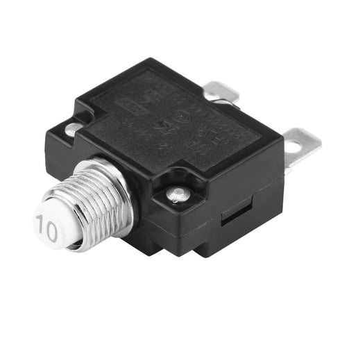 125/250V AC Thermal Overload Protector Reset Thermal Switch Circuit Breaker Over Current Overload Protector for Generator(15A) for delta shopmaste...