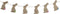 BinaryABC Easter Bunny Rabbit Burlap Banner Bunting Garland, Easter Decorations...