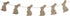 BinaryABC Easter Bunny Rabbit Burlap Banner Bunting Garland, Easter Decorations...