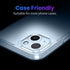 3PCS Rear Back Camera Lens Protector Tempered Glass for iPhone 15/15 Plus - HD Clear Full Coverage Guard...