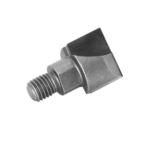 Wood Lock milling Cutter bits Shank 10MM CNC Cleaning Bottom Router Bit Woodworking Tools Two Screw Thread Lock Mortiser Milling Cutter, 1pcs, Mat...