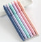 Solid Colors Mechanical Pencils 0.5mm Lead Triangle Automatic Pencil for Writing Office School Supplies Gift Pack of 6 pcs...