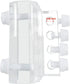 Acrylic Aquarium Soft Tube Fixture Holder for Holding Doing Pump Soft Hose (2 Pieces)...