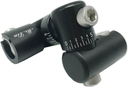 AMEYXGS Bow Rod Stabilizer Single Side V-bar Fully Adjustable V-Bar Mount Quick Disconnect(Black)...