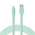 TALK WORKS Flat Lightning Charging Cable Compatible w/iPhone 14/Plus/Pro/Pro Max, 13/Mini/Pro/Pro Max, 12/Pro/Pro Max/Mini, 11/Pro/Pro Max, XR, XS...