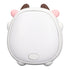 Electric Mini 2 Levels USB Rechargeable Fast Heating Cartoon Cow Night Light Heater (White)...