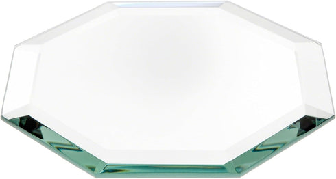 Plymor 5" Octagon, 5mm Thick Beveled Glass Mirror...