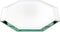 Plymor 5" Octagon, 5mm Thick Beveled Glass Mirror...