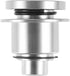 X AUTOHAUX Aluminum Alloy Steering Wheel Quick Release Disconnect 3 Holes Hub 0.26" Bore Silver Tone...