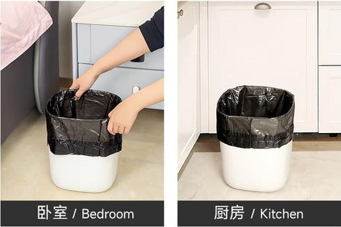 Drawstring garbage bag, office garbage bag, household garbage bag, thickened garbage bag...