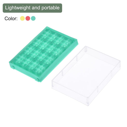 YOKIVE 3 in 1 Set Centrifuge Tube Rack, PP Holder for 0.2ml Centrifuge Tubes | Fixed Sample Tube, Great for Labs and Scientific Institutes (96-Wel...