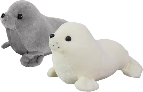 2PCS 9" Seal Plush Stuffed Animal Cute Seal Toy Pillow Kawaii Doll Gifts for Kids...