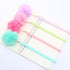 12Pcs/Bulk Funny Cute Pens Kawaii Plush Ball Pom Top Pendant Cool Novelty Gel Pen, Aesthetic Stationery Rollerball Back to School Office Journalin...