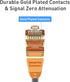Network Cable, Shielded Ethernet Cable, Cat8 10ft 2pack Cable, Gold Plated RJ45 Connectors, 26AWG Cat8 Network Cable, Weatherproof 40Gbps 2000Mhz ...