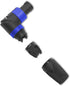 4 Pack Professional SpeakON Speaker Adapter Connectors - Audio Speaker Plug Twist Lock 4 Pole Compatible with Neutrik SpeakON NA4LJ, NA4LJX, NL4MP...