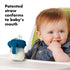 OXO Tot Transitions Soft Spout Sippy Cup with Removable Handles, Navy, 6 Ounce...