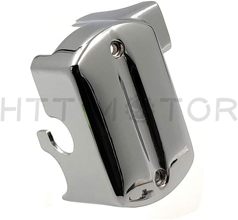 HTT Motorcycle Chrome Front Brake Fluid Master Cylinder Cover For 1998-2013 V-Star 650/2009-2013 V-Star 950/1999-2013 V-Star 1100/2007-2013 V-Star...