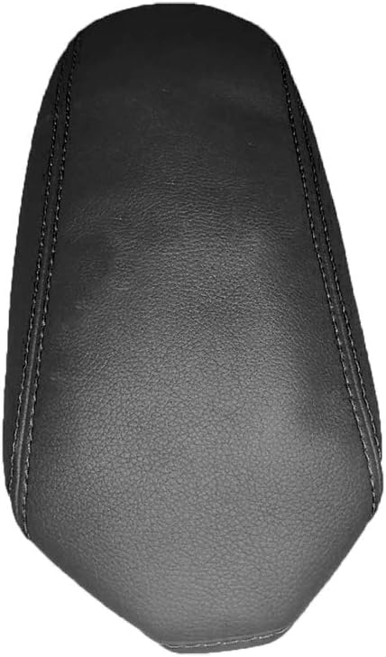 Leegi AAGIILEEYO Car Armrest Box Cover Center Console Saver Covers for 2014 2015 2016 2017 2018 Toyota Corolla,Black with Black Stitches...