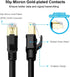 Yauhody CAT 8 Ethernet Cable 20FT, High Speed 40Gbps 2000MHz SFTP Internet Network LAN Wire Cables with Gold Plated RJ45 Connector for Router, Mod...