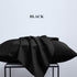 NTBAY King Pillowcase Set - 2 Pack Brushed Microfiber 20x36 Pillowcases - Soft, Wrinkle-Free, Fade-Resistant, Stain-Resistant, Black Pillowcases w...