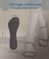 2 Pairs Pigskin High Heel Cushion Inserts Insoles, Anti-Slip Shoe Inserts for Dress Shoes Pain Relief, Adhesive Arch Support Sandal Insoles, Leath...