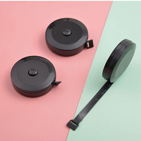 3 Pack Soft Automatic Retractable Measuring Tape for Body Measure.60inch/150cm,Body Waist,Tailor Sewing Craft, Cloth Fabric Measurement Digital Ta...