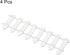 MECCANIXITY 4pcs 3.9 Inch Miniature Garden Fence, Mini Ornament Wood Picket Fence Decorative for Dollhouse Home DIY, White...