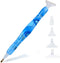 Sonsage Resin Diamond Painting Pen for Adult,Light Blue Curvy Body Pen Diamond Art Accessories Kits,5D DIY Acrylic Applicator Accessories Gem Jewe...