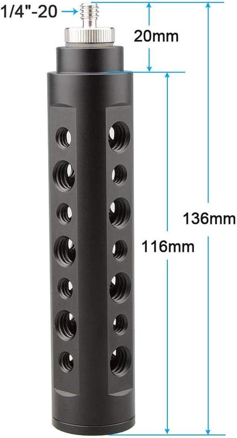 CAMVATE Aluminum Alloy Camera Handle Grip (Black) DSLR Stabilizer Light Mount for Camera Accessory Mount - 0967...