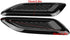 Air Vent Wing Trim,1 Pair Exterior Hood Air Vent Outlet Wing Trim Fit for Land Rover Range Rover Evoque 2012-2018 for Air Flow Intake, Cars and Tr...