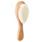 Baby Hair Brush,Wooden Handle Soft Goat Hair Baby Infant Head Massage Grooming Comb Newborns Toddlers Wood Hairbrush for Scalp Health Prevent...