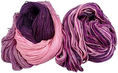Silk Roving Worsted Weight Yarn Singles - Pure mulberry silk duke yarn (100 Grams, Tokyo)...