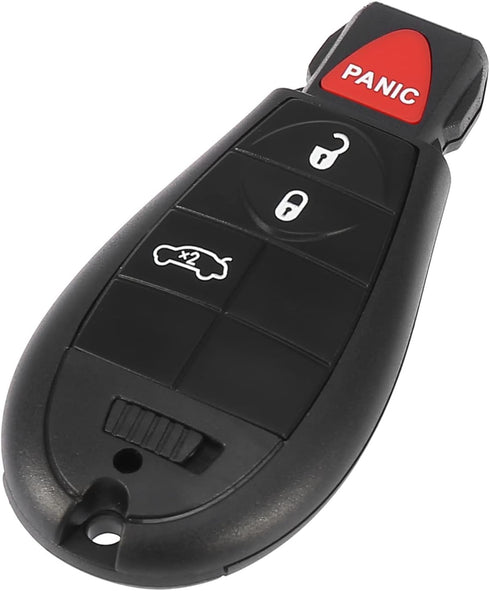 X AUTOHAUX Replacement Keyless Remote Car Key Fob 433Mhz 4 Button for Dodge Dart 2013 3014 2015 2016 M3N32297100 56046771AA...