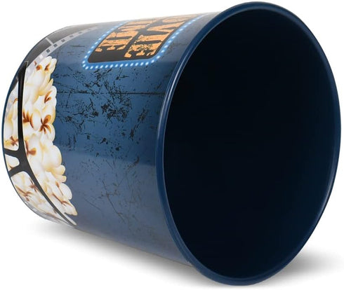 SECEN LONDON Reusable Plastic Popcorn Containers/Popcorn Bowls Set for Movie Theater Night,Washable in The Dishwasher,%100 BPA Free, Plastic Popco...