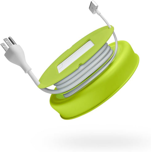 Quirky Powercurl V2 POP 60W Wire Organizer, Green (PPRCP-60GN)...