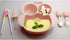 Owl Toddler Flatware Kid Fork and Spoon Set, Baby Spoons Self Feeding Baby (pink)...