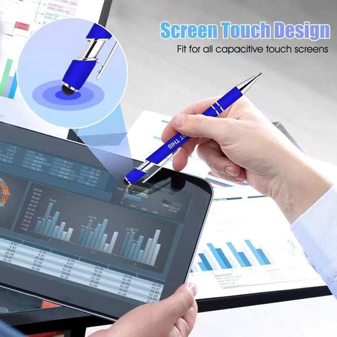 10 Pcs Inspirational Pens Bulk, Motivational Ballpoint Pen with Stylus Tip Funny Ink Pens in Bulk Inspirational Gifts for Women Coworkers Office S...