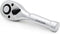 Stubby Ratchet 3/8" Drive Ratchet Handle Wrench 72-Tooth Quick-Release Reversible Chrome Vanadium Steel...