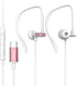USB C Headphones with Microphone Wired USB C Earphones for Sports and Running Type C Earbuds Hooks Volume Control, Compatible with iPhone 15, Sams...