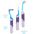 Tooth Stain Remover Tool Oral Care Cleaning Kit with LED Light for Dentist, Family Oral Cleaning, Dental Scraper Tooth Pick Hygiene Set with Mouth...