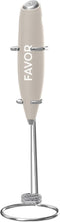 Double Coil Milk Frother Hand Mixer, Stainless Steel Electric Whisk for Coffee, Matcha, Protein & More, Battery Operated, Easy to Clean, Includes ...